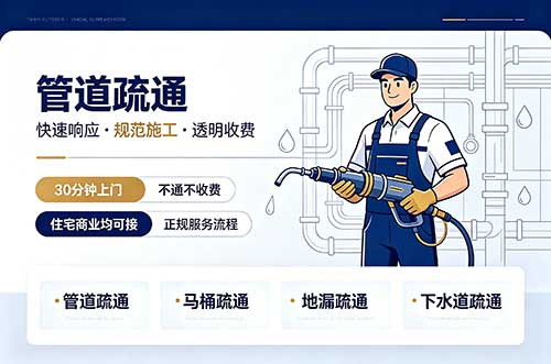 崇州管道疏通
