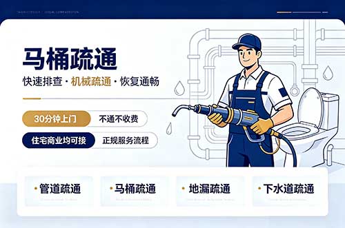 崇州马桶疏通