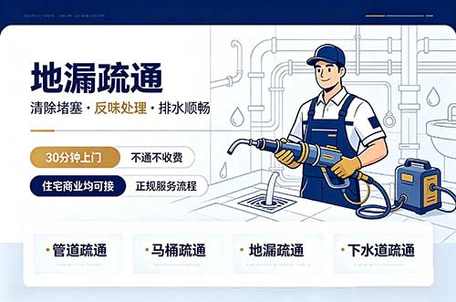 崇州地漏疏通