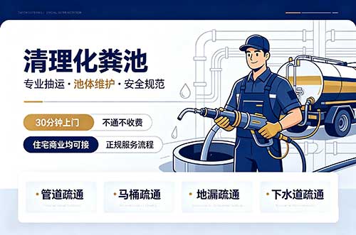 崇州清理化粪池
